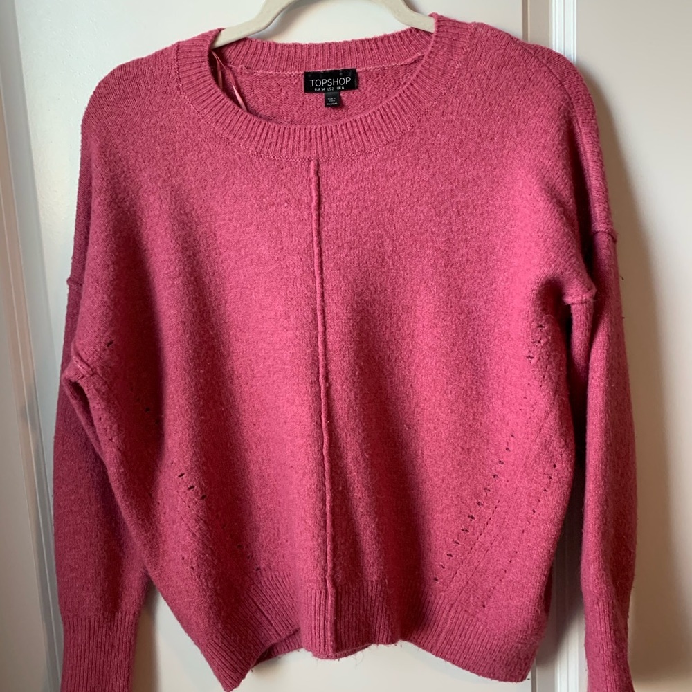 Pink, Soft Topshop Sweater